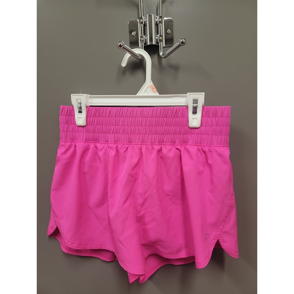 GapFit Kids Pink Smocked Waist Athletic Running Shorts Size XS Extra Small